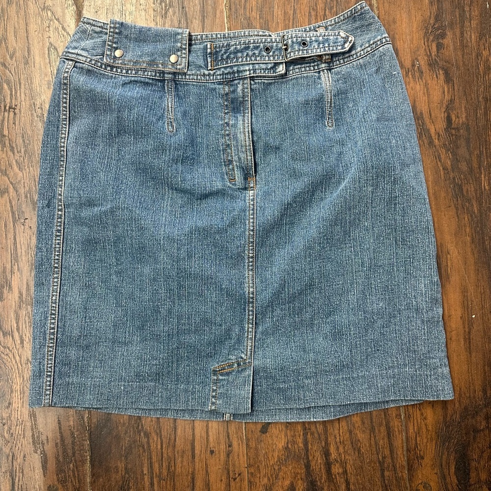 Perry Ellis Denim Blue Women's Skirt.   <<<146>>>